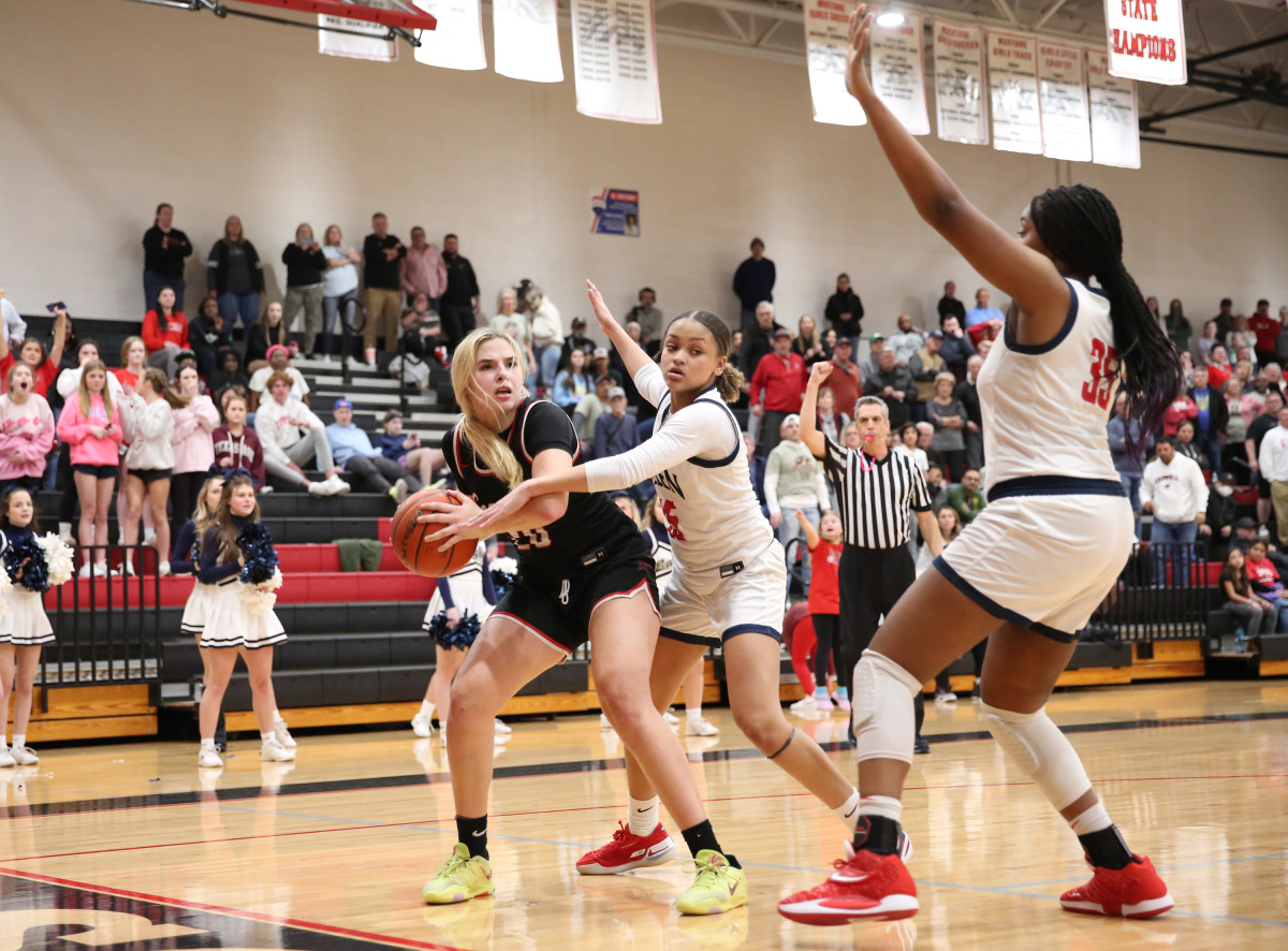 Coppell Allen Texas 6A UIL girls basketball bi-district playoffs 021323 Brian McLean 28